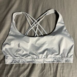 Victoria's Secret Gray Sports Bra Size L